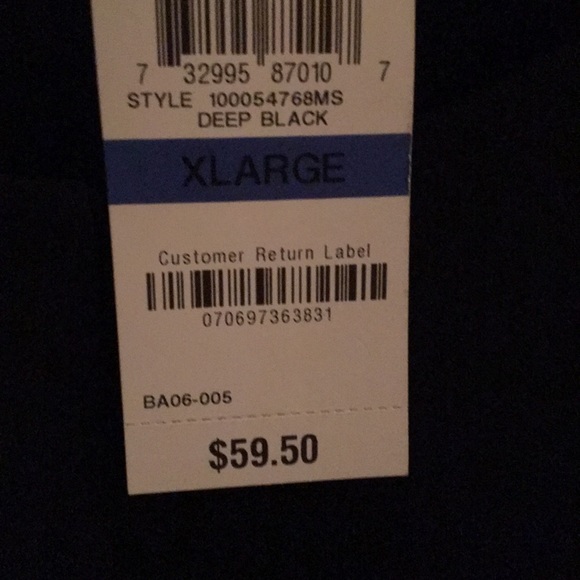 Alfani XL Deep Black Tunic With Twist in Front NWT - Picture 6 of 6